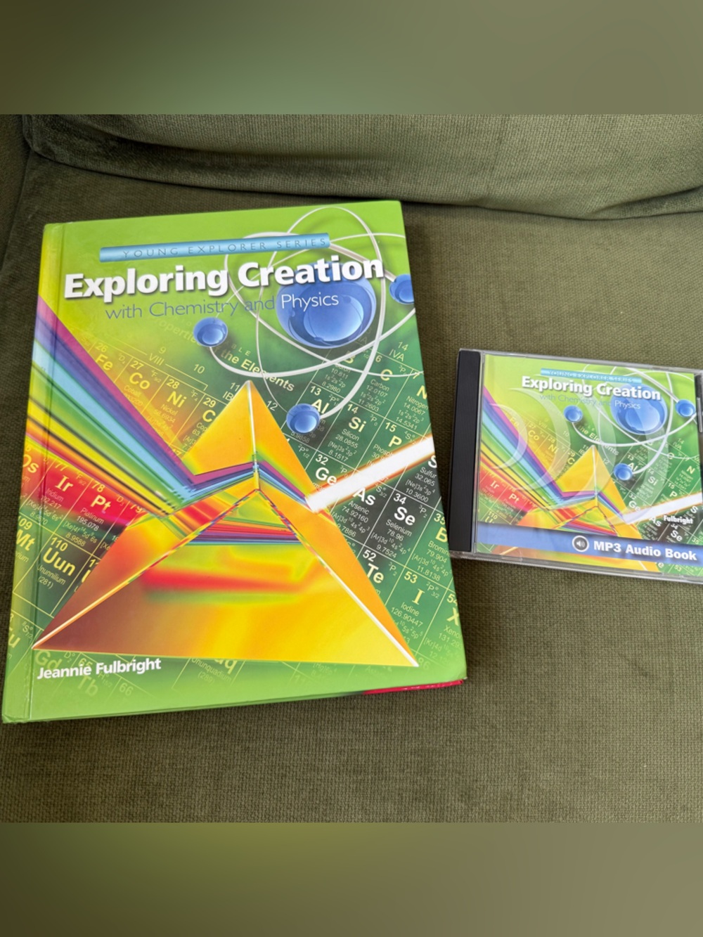 Apologia Exploring Creation Chemistry & Physics Textbook with CD